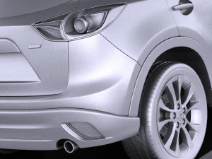Mazda CX-5 2015 vray 3D Model