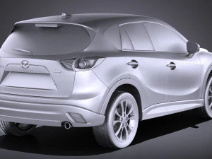 Mazda CX-5 2015 vray 3D Model