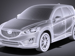 Mazda CX-5 2015 vray 3D Model