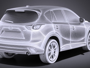 Mazda CX-5 2015 vray 3D Model