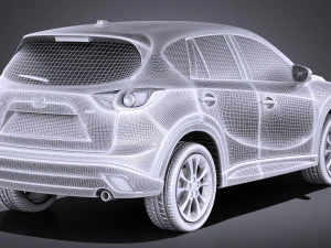 Mazda CX-5 2015 vray 3D Model
