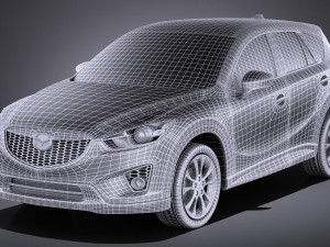 Mazda CX-5 2015 vray 3D Model