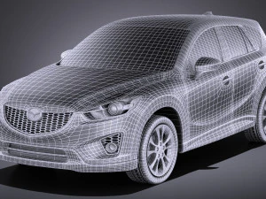 Mazda CX-5 2015 vray 3D Model