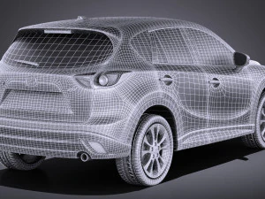 Mazda CX-5 2015 vray 3D Model