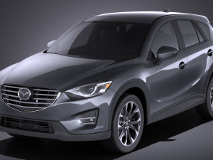 Mazda CX-5 2016 vray 3D Model