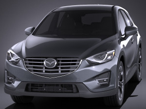 Mazda CX-5 2016 vray Model 3D
