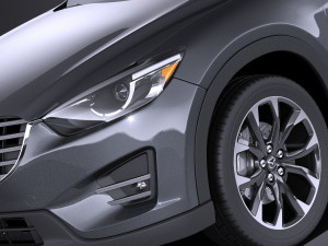 Mazda CX-5 2016 vray Model 3D
