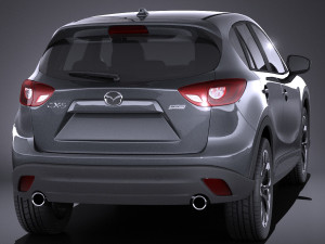 Mazda CX-5 2016 vray Model 3D