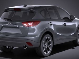 Mazda CX-5 2016 vray Model 3D