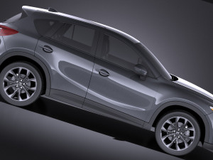 Mazda CX-5 2016 vray Model 3D