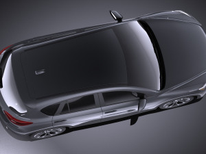 Mazda CX-5 2016 vray Model 3D