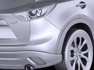 Mazda CX-5 2016 vray Model 3D