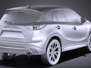 Mazda CX-5 2016 vray Model 3D