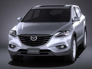 Mazda CX-9 2015 vray Model 3D