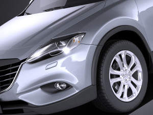 Mazda CX-9 2015 vray Model 3D