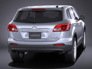 Mazda CX-9 2015 vray Model 3D