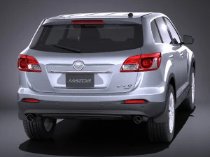 Mazda CX-9 2015 vray 3D Model