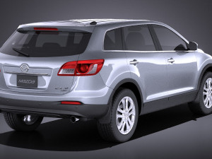 Mazda CX-9 2015 vray Model 3D