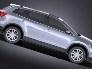 Mazda CX-9 2015 vray Model 3D