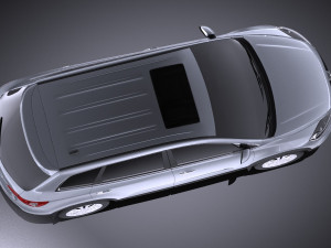 Mazda CX-9 2015 vray Model 3D