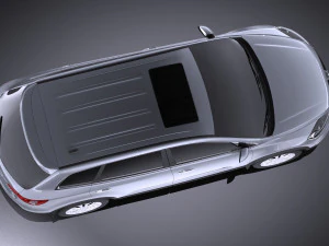 Mazda CX-9 2015 vray 3D Model