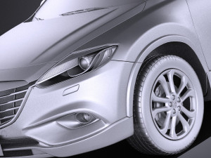 Mazda CX-9 2015 vray Model 3D