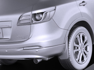 Mazda CX-9 2015 vray Model 3D