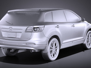 Mazda CX-9 2015 vray Model 3D