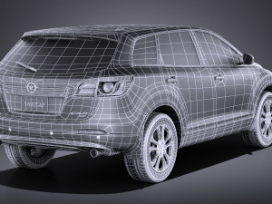 Mazda CX-9 2015 vray Model 3D