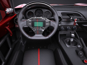 Mazda MX-5 2016 Cup Race Car vray 3Dモデル