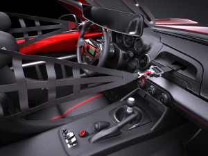 Mazda MX-5 2016 Cup Race Car vray 3Dモデル