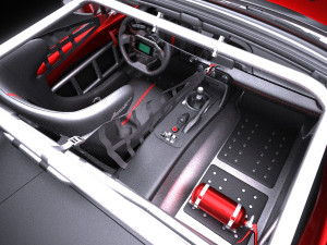 Mazda MX-5 2016 Cup Race Car vray 3Dモデル