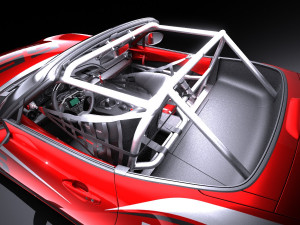 Mazda MX-5 2016 Cup Race Car vray 3Dモデル