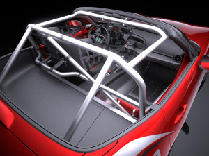 Mazda MX-5 2016 Cup Race Car vray 3Dモデル