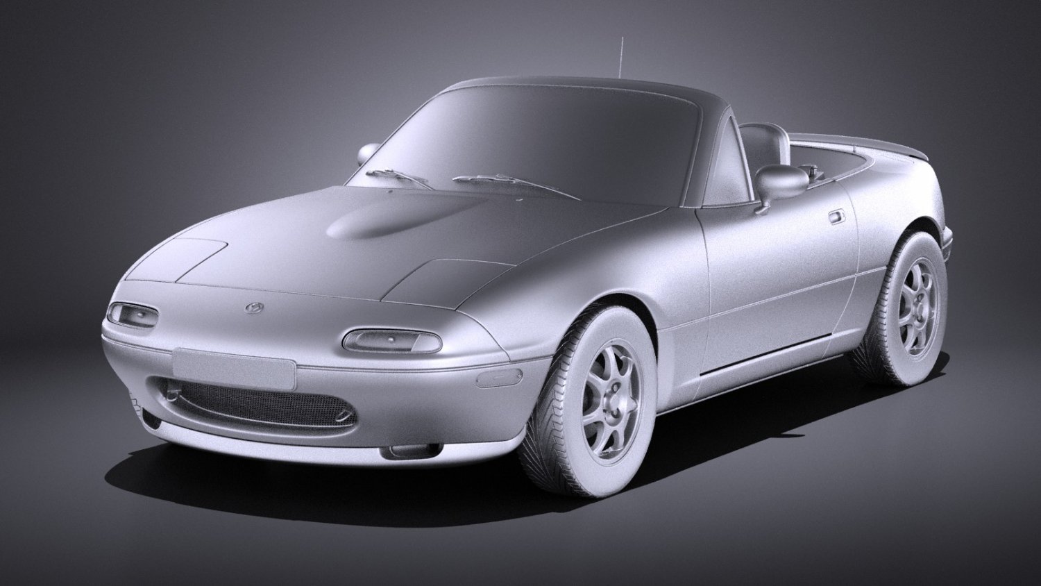 mazda mx-5 miata 1989-1997 vray 3D Model in Sport Cars 3DExport
