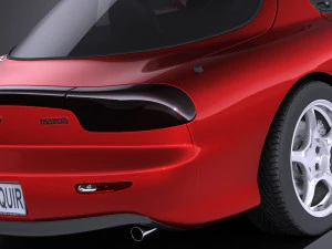 Mazda RX-7 1992-1996 vray 3D Model