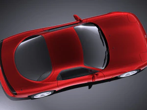 Mazda RX-7 1992-1996 vray 3D Model