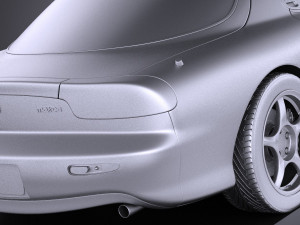 Mazda RX-7 1992-1996 vray 3D Model