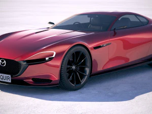 Konsep Visi Mazda RX-9 Model 3D