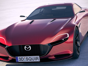 Mazda RX-9 Vision Concept 3D-Modell