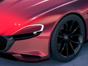 Mazda RX-9 Vision Concept 3D Model