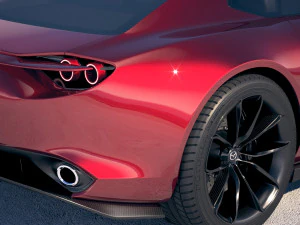 Mazda RX-9 Vision Concept 3D Model