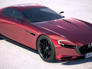Mazda RX-9 Vision Concept 3D-Modell