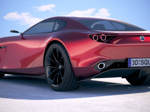 Mazda RX-9 Vision Concept 3D-Modell
