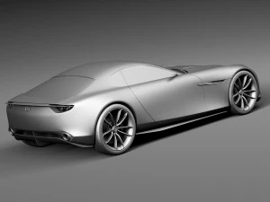 Mazda RX-9 Vision Concept 3D Model
