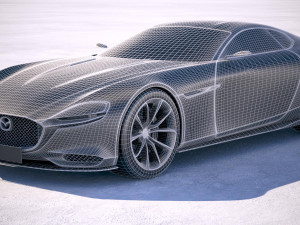 Mazda RX-9 Vision Concept 3D-Modell