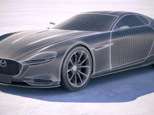 Mazda RX-9 Vision Concept 3D Model