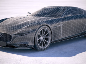 Mazda RX-9 Vision Concept 3D-Modell