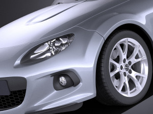 Mazda MX-5 2015 vray 3D मॉडल