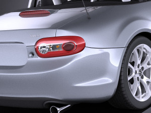 Mazda MX-5 2015 vray 3D मॉडल